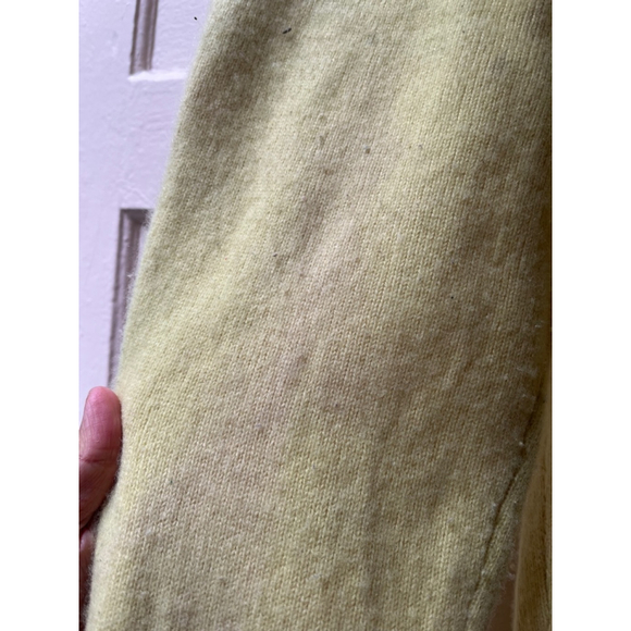 Frankies Bikinis breakwater cashmere yellow stretchy cashmere flare Pants XS - Picture 5 of 8